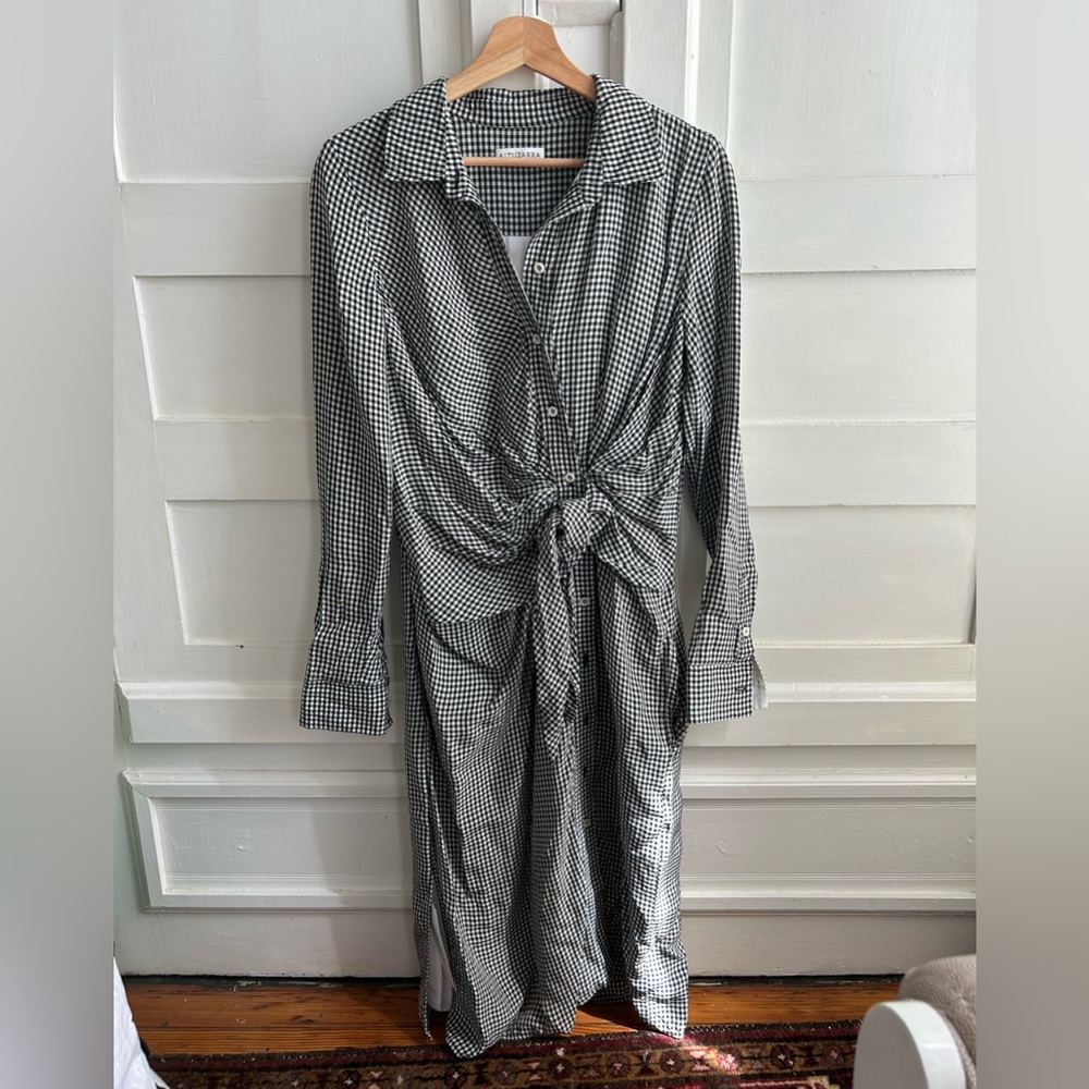 Altuzarra Plaid Shirt Dress